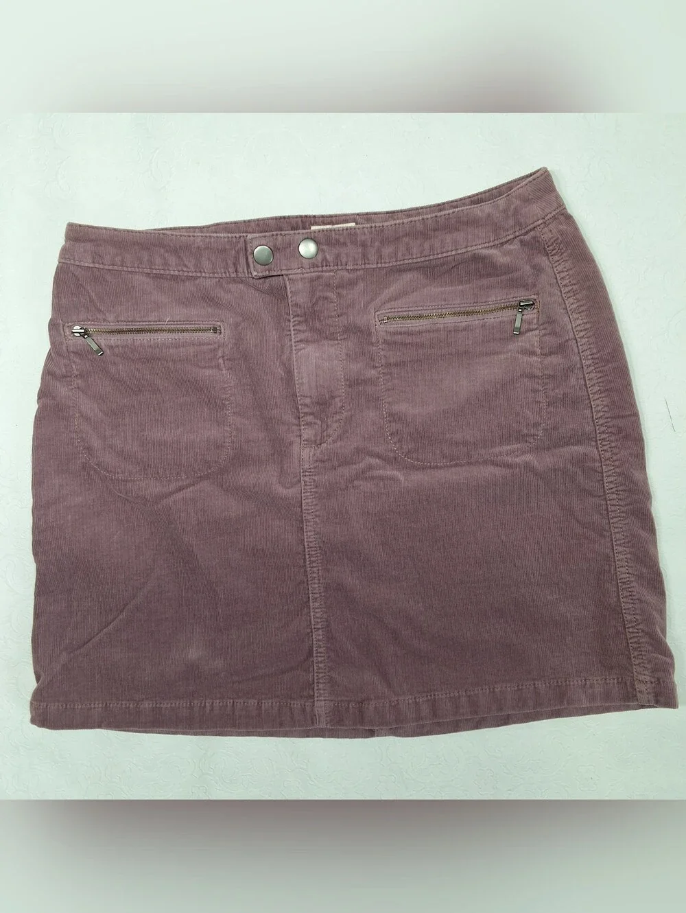 Mossimo Supply Co. Pink Corduroy Mossimo Mini Skirt Size 8